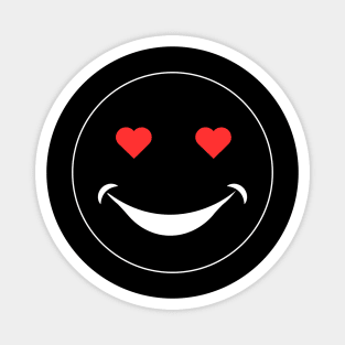 Smiley Love Face Magnet